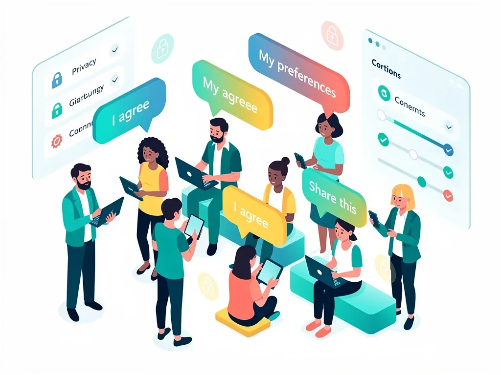Consumers consciously sharing data preferences