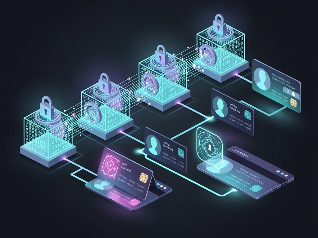 Blockchain technology securing digital identity verification
