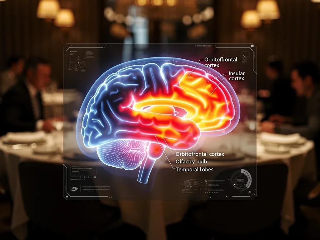 Brain activity during enhanced taste and smell perception
