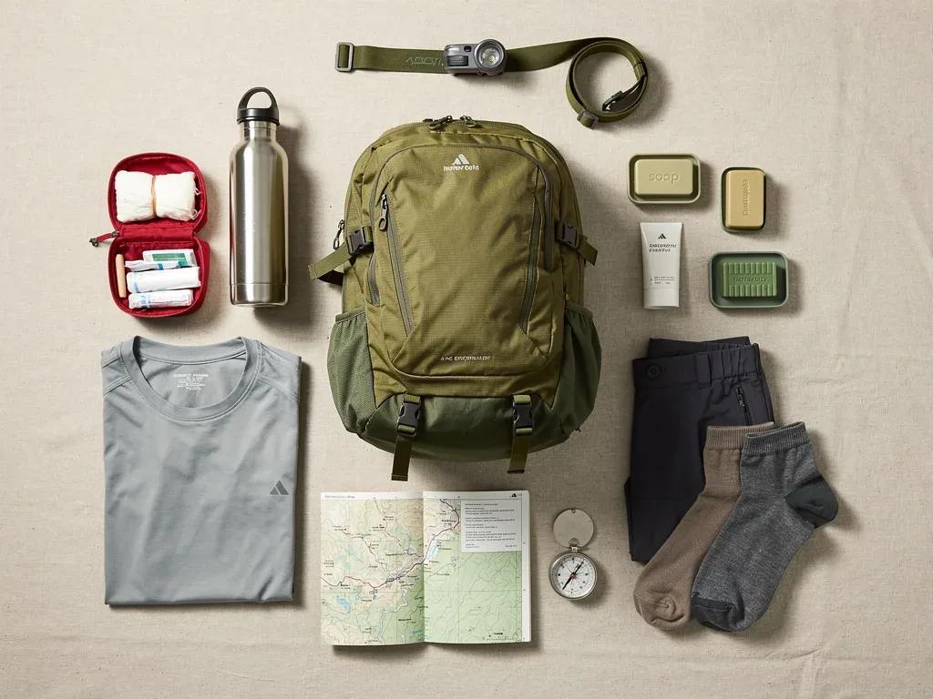 Essential gear for a 4-day regenerative trail expedition