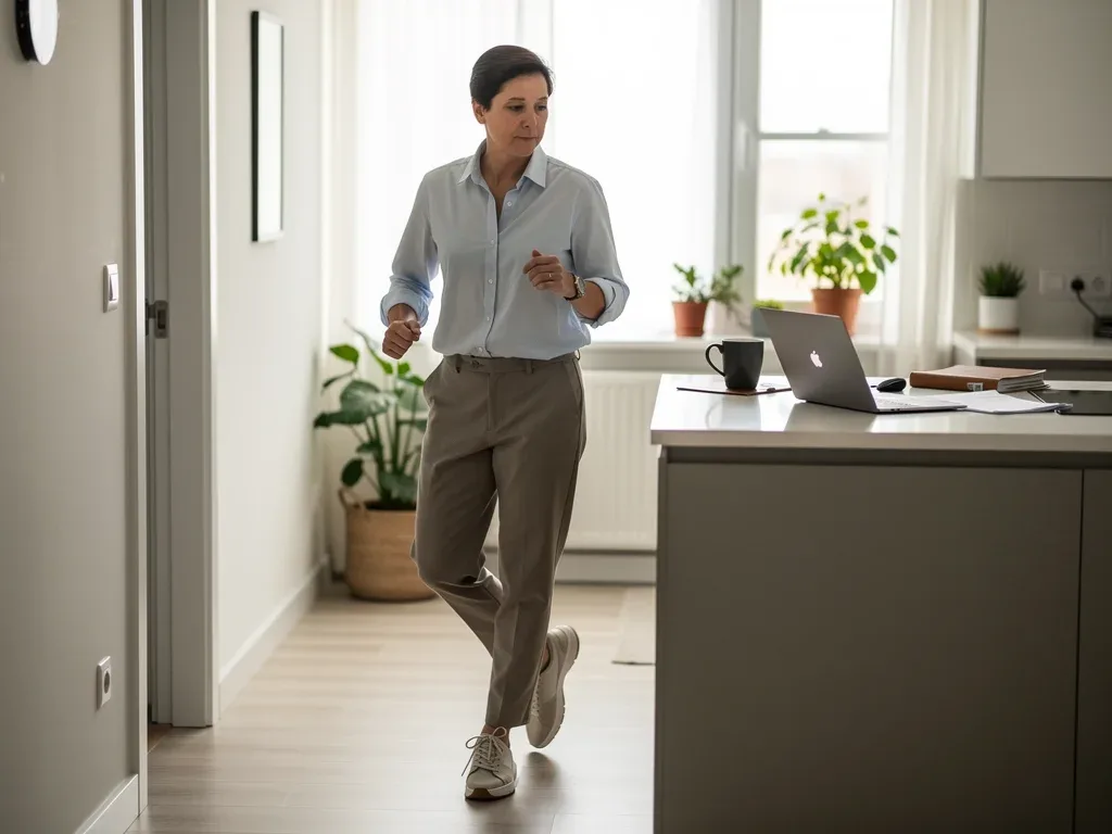 Integrating micro-walks into daily routine