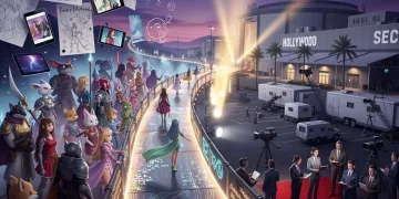 Fanfiction bridging to mainstream Hollywood, showing creative connection