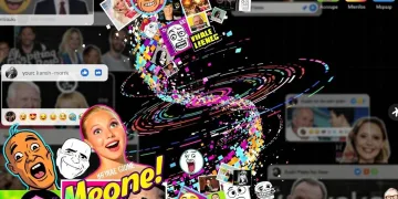 Hyper-accelerated meme humor cycle, depicting quick rise and fall of viral content
